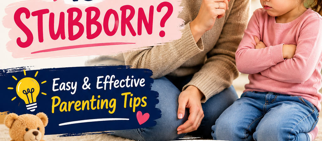 what to do if your child is stuborn?Easy and effective parenting tips..