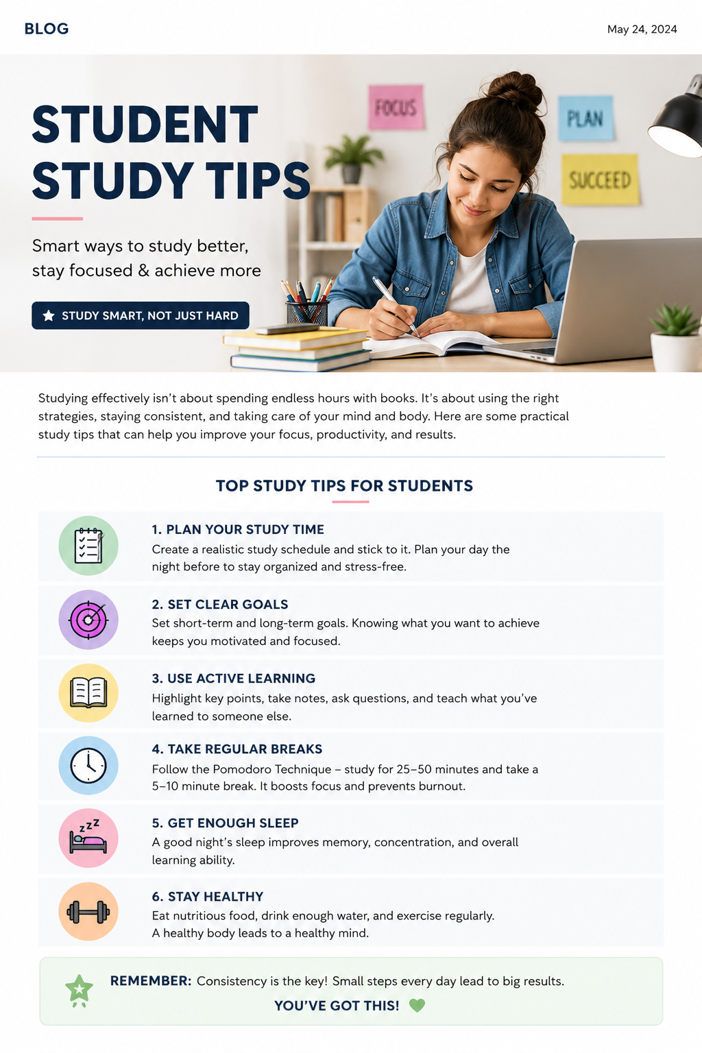 Student study tips: