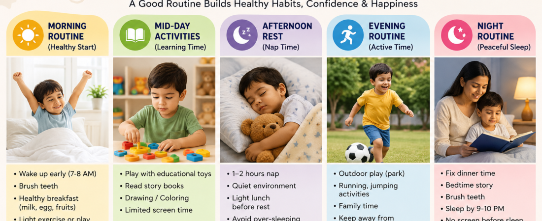 Top Tips for Kids’ Healthy Morning and Evening Routines