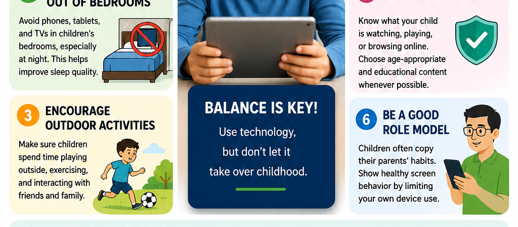 Screen time rules for kids in 2026