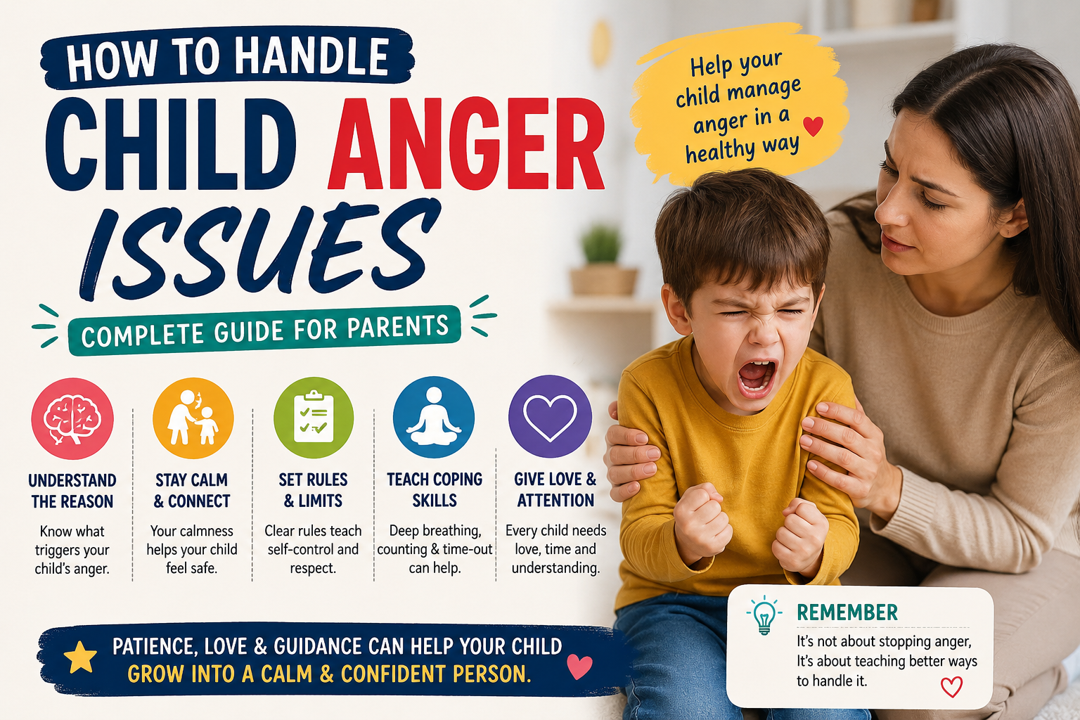 How to handle child Anger issues