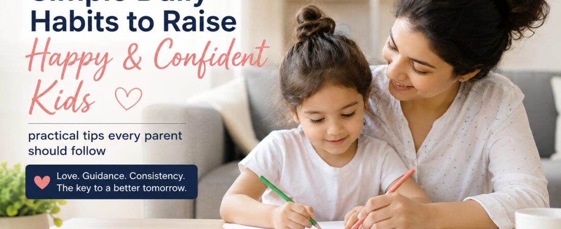 Simple habits to raise happy & confident