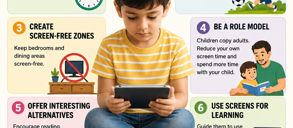 How to save child from screen addiction