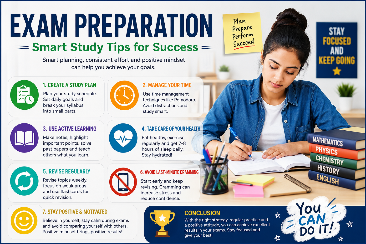 Exam prepration: Smart study tips